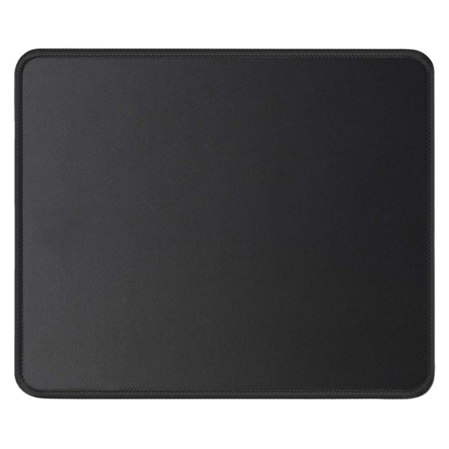 Suitable for Gaming, Office and Home Use. Black Anti-slip Rubber Base, High-quality Texture, Washable Computer Mouse Pad