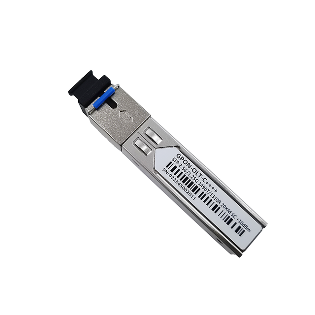 SFP Module 2.5G/1.25G Class c+++ 9DBM 10DBM 20km SC Connector 1490/1310 GPON OLT SFP Pon Module