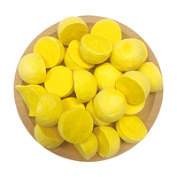 China Fabriek FD Citroenzure Fruitblokjes (Ronde Vorm, Maten 3-7cm)