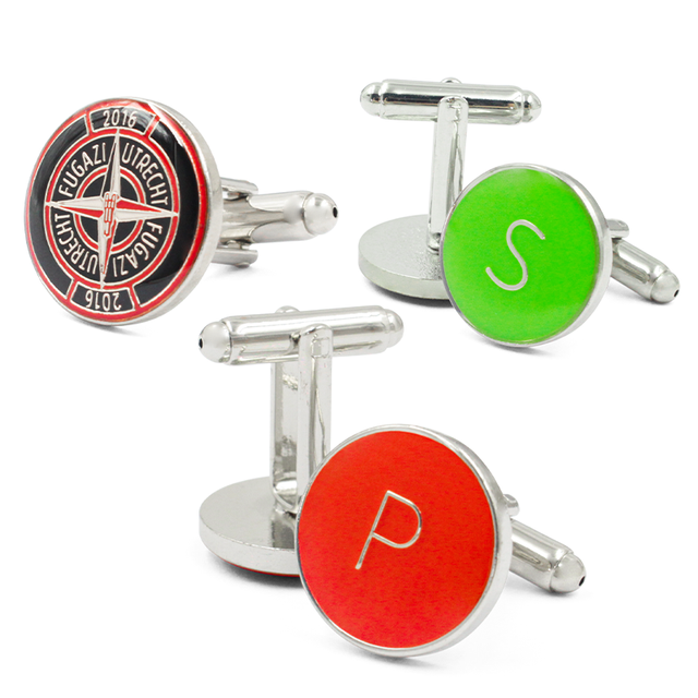 Custom logo Stainless Steel Engraved Cuff Links Tie Clip Skinny Blank Men Cufflinks and Tie Clip Luxury Cufflinks for Men