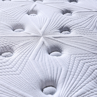 Matelas de lit en mousse à mémoire de forme chinoise de 11 pouces avec ressorts ensachés, taille Queen et King