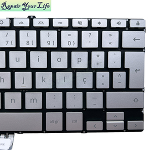 Teclado de ordenador portátil retroiluminado portugués BR brasileño/<span class=keywords><strong>PO</strong></span> para HP Elite Chromebook C1030 Elite C1030 Chromebook teclado nuevo - Product Image 4