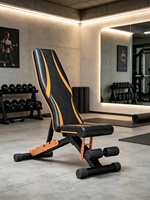 Banc de musculation pliable en métal avec câble, idéal pour la maison, pour haltères et équipements de musculation – Conception pratique