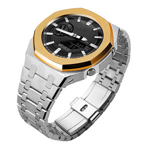 Ga2100 Mod Kit Lunette de montre en acier inoxydable sans clous Accessoires de remplacement du bracelet <span class=keywords><strong>G</strong></span> <span class=keywords><strong>Ga</strong></span>-<span class=keywords><strong>2100</strong></span> <span class=keywords><strong>Shock</strong></span> - Product Image 3