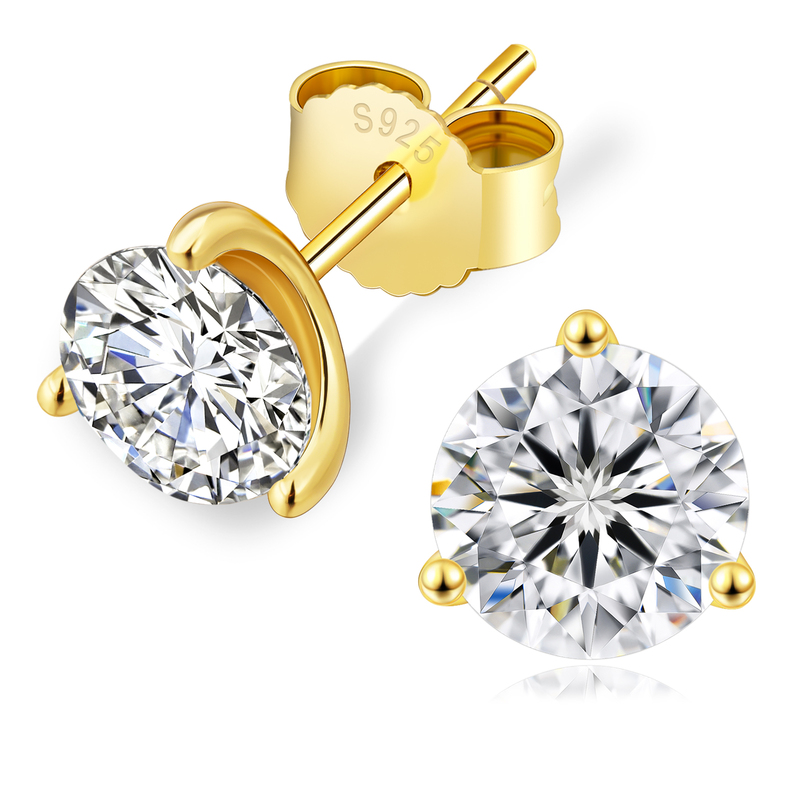 14K White Gold Plated 925 Sterling