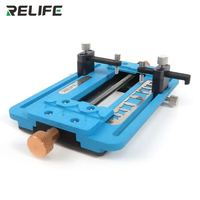 RELIFE RL-601F Outil de fixation pour l'élimination de la colle des puces de carte mère, pour téléphone Android, IC, CPU, pince à double roulement