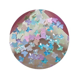 100 Uds cuentas de mariposa de cristal <span class=keywords><strong>5mm</strong></span> pegatina para decoración de uñas cuaderno cuentas de joyería para fanáticos de la artesanía - Product Image 1