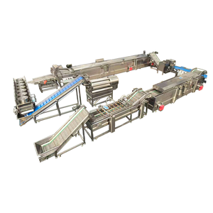 Dây chuyền sản xuất khoai tây chiên 500kg/h, dây chuyền sản xuất khoai lang chiên, dây chuyền sản xuất khoai mì chiên tự động - Product Image 2