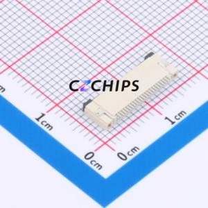 FPC-0.5FX-22PWCR-H20 FFC/FPC Connector SMD,P=0.5mm,Horizontal Mount Connector Flip Cover Type Bottom Contact 22P 0.5mm - Product Image 2