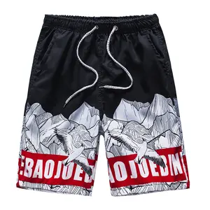 Hoge Kwaliteit Gepersonaliseerde Heren Digitale Print Shorts Voor Vakantie Sport Heren Shorts