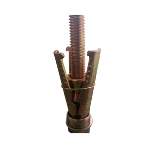 Perno de Anclaje de Acero Galvanizado Amarillo de Alta Resistencia, 4 Unidades, para Fijación Segura en Paredes de Hormigón - Product Image 3
