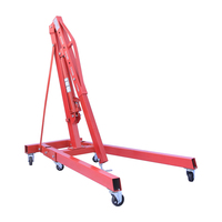 Mini-grue de levage de moteur de voiture de 500 kg, grue pliante portable pour petit camion, grue de levage à flèche pliante pour camionnette