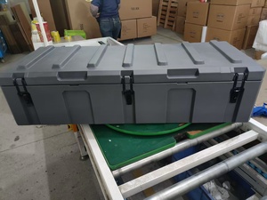 กล่องเก็บของบนหลังคารถ BESTCASES 110L LLDPE ผลิตด้วยวิธี Rotomolded วัสดุพลาสติกแข็ง ทนทาน กันน้ำระดับ IP65 ปิดด้วยตัวล็อคแบบหัวเข็มขัด รับผลิตแบบ OEM/ODM เหมาะสำหรับการตั้งแคมป์และเดินป่า รับประกัน 3 ปี รุ่น TB110 CA - Product Image 4