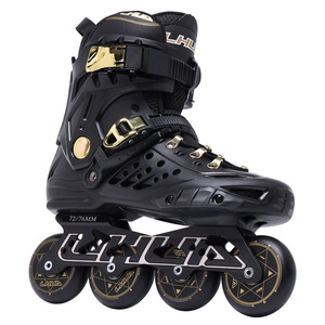 <span class=keywords><strong>Patins</strong></span> <span class=keywords><strong>à</strong></span> <span class=keywords><strong>roulettes</strong></span> King pour adultes, unisexes, freestyle, quad, professionnels, avec dessus en microfibre, été, hiver - Product Image 1