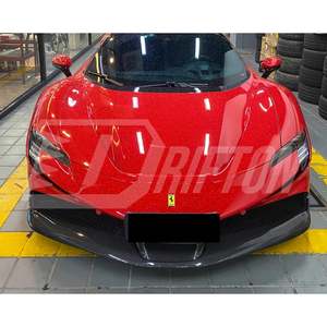 ชุดแต่งแอโรไดนามิกคาร์บอนไฟเบอร์แบบเต็มคันสำหรับ Ferrari SF90 ประกอบด้วยลิ้นกันชนหน้า สเกิร์ตข้าง ช่องระบายอากาศ สปอยเลอร์หลัง และดิฟฟิวเซอร์ - Product Image 1