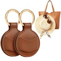 Clip magnétique en cuir PU YY pour suspendre des lunettes de soleil, clip élégant pour chapeau, idéal pour sac de voyage, essentiel pour les vacances à la plage et en croisière