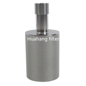 Huahang ตัวกรองท่อไอเสียอากาศนิวเมติกผงโลหะซินเทอร์ประสิทธิภาพสูง - Product Image 3