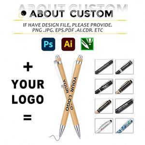 Bolígrafo Promocional de Madera con Logotipo Personalizado, Bolígrafos al por Mayor, Regalo Empresarial, Bolígrafo de Lujo con Logotipo Personalizado - Product Image 2