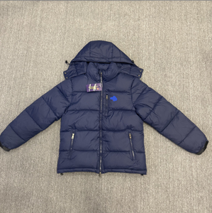 Giacca Invernale da <span class=keywords><strong>Uomo</strong></span> di Alta Qualità con Cappuccio, Logo Ricamato, Giacca Imbottita in Cotone per Esterno - Product Image 3