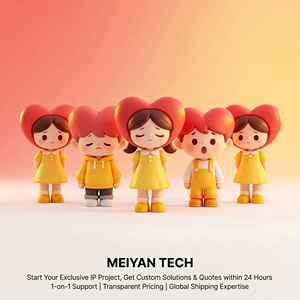 MEIYAN Diseña Tu Propia Figura <span class=keywords><strong>de</strong></span> Vinilo, <span class=keywords><strong>Serie</strong></span> Corazón, Chica Triste, Caja Sorpresa IP, Venta al por Mayor, Recuerdos Románticos para Festivales - Product Image 6