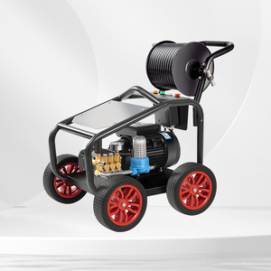 Nouvelle machine de débouchage de canalisations à haut rendement 2,2 kW, grand débit, avec moteur à fréquence variable et aimant pour le dragage des égouts - Product Image 1