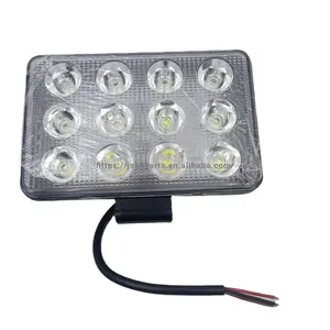 작업 라이트 6.5 인치 36w 6500K Led 바 Led 12-80V 12pcs 45m 두께 트럭 트랙터 Suv 자동차 지프 Led 조명