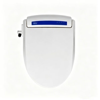 Asiento de bidé inteligente con sensor de temperatura y protección contra sobrecalentamiento para un uso diario seguro