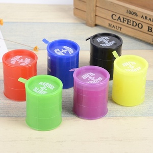 Henglin dễ thương Mini O Thùng hình PVA Putty Slime Kit thân thiện với môi CE chứng nhận 3 + DIY Jelly chơi bột giảm căng thẳng Đồ chơi Slime - Product Image 4