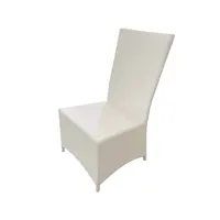 Modern Design Outdoor Rattan High Back Chair For Wedding Restaurant   Beach