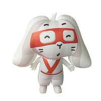 Personnalisation de dessins animés publicitaires gonflables, costume de mascotte gonflable personnalisé