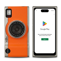 Smartphone Mini A10 Desain Kamera Retro Vintage 3.75" Android 8.1 Dual SIM 1GB+16GB Tipe-C Ponsel Saku Grosir