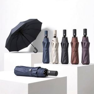 High Quality Market Promotional Wholesale Custom logo 3 <b>Fold</b> Umbrella for the Rain - Product Image 1