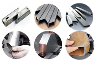 Scie à ruban manuelle G260 pour coupe d'angle, scie à onglet semi-automatique horizontale pour la découpe de métaux, machine à scier les aciers de construction