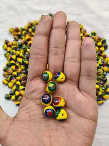ลูกปัดแก้วคริสตัล FE Murano Murini รูปวงรี ลายหลากสี สำหรับทำเครื่องประดับ บรรจุกล่องขายส่ง - Product Image 3