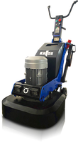 Meuleuse de sol NH63 de 290 kg avec protection intégrée contre les surcharges et moteur à onduleur 10 CV pour le ponçage des surfaces de sol