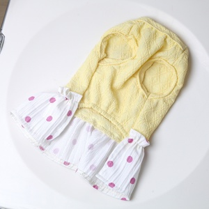 Robe de princesse à pois de couleur bonbon, vêtements d'été pour animaux de compagnie pour chiens et chats - Product Image 5