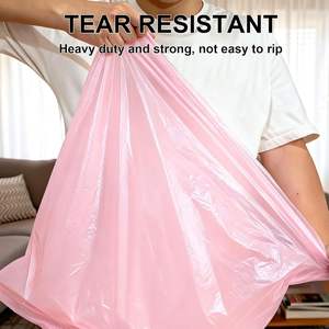 Bolsas de Basura con Cordón, Multiusos, Extra Gruesas, Resistentes a Roturas, Ecológicas, Reciclables, para Oficina, Hogar y Hospital - Product Image 4