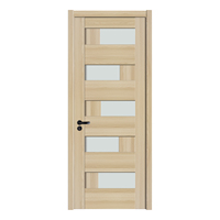 Panneaux en PVC personnalisés en bois massif de conception minimaliste européenne nouvelle pièce intérieure assemblée MDF personnalisé pour la décoration de la chambre à coucher