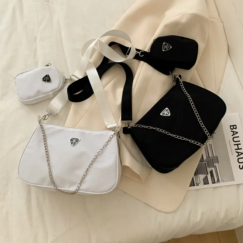 new designer women's sling shoulder bag cross body chains hand bags