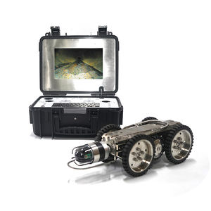 Penjualan langsung Tiongkok kamera Robot inspeksi pipa perayap selokan kota <span class=keywords><strong>CCTV</strong></span> dengan pengendali Tablet dan penggulung kabel listrik - Product Image 4