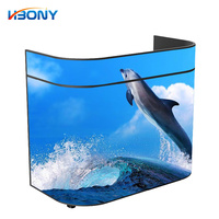 Anpassbare mobile Indoor IP65 P2.5 LED-Display-Videowand für KTV Wedding DJ Table Booth