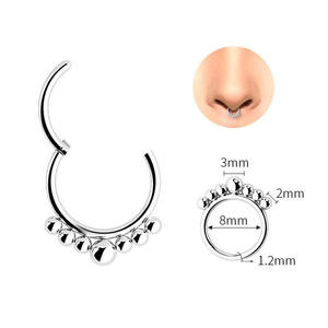316L Acier Inoxydable Septum <span class=keywords><strong>Nez</strong></span> Anneaux Punk Hoop <span class=keywords><strong>Nez</strong></span> Goujons Hommes Femmes Oreille Piercing Bijoux <span class=keywords><strong>Boucle</strong></span> <span class=keywords><strong>Nez</strong></span> Anneau - Product Image 2