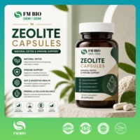 Groothandel Zeoliet Minerale Capsules OEM Aangepaste Verpakking Vegan Volledige Lichaamsdetox Darmgezondheid Sporenelementen Dagelijks Welzijnssupplement