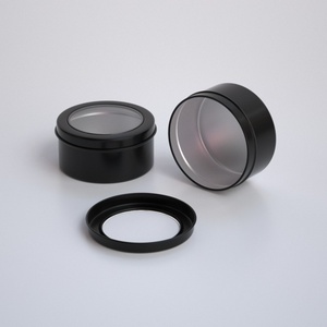 Envase Multiusos de Aluminio de 60 ml (60*30) con Tapa Transparente de PVC para Cosméticos, Metal 30 con Tapa de Rosca - Product Image 4