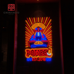 Fabricante de encargo al aire libre <span class=keywords><strong>vintage</strong></span> cerveza de neón flex de neón led de <span class=keywords><strong>pared</strong></span> signo - Product Image 1