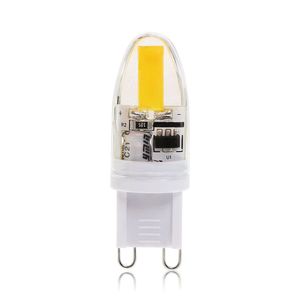 Ampoules de lustre LED G9 à économie d'énergie, sans scintillement, norme ETL la plus récente, 120V 2W 160LM - Product Image 1