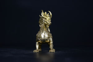 중국 용 조각상 청동 용의 아홉 아들 - 치우니우 조각상 디지털 프린팅 조각 주조 금속 맞춤 제작 실물 크기 - Product Image 2