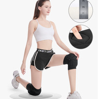 Genouillères de sport avec protection en nylon et EVA, réglables et antidérapantes, pour le volleyball, le yoga, les jambières d'hiver
