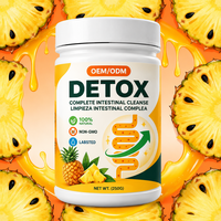 Private Label Ananas Detox Poeder OEM ODM Instant Reinigingsdrank Mix Gewichtsbeheersingssupplement Fruitpoeder