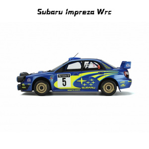 Modèle de voiture de course <span class=keywords><strong>OTTO</strong></span> Mobile 1/18, moulé sous pression Impreza WRC, modèle de voitures en résine comme ornement - Product Image 5